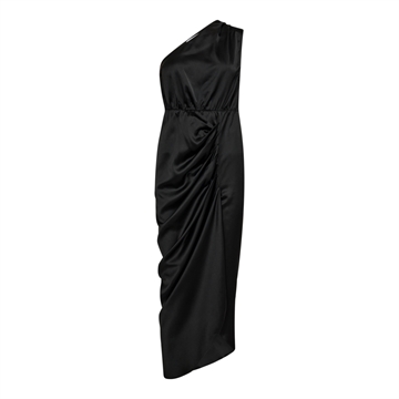 Co Couture AdnaCC Asym Drape Dress Black 36362 〖 PRE-ORDRE〗 KOMMER SLUT APRIL